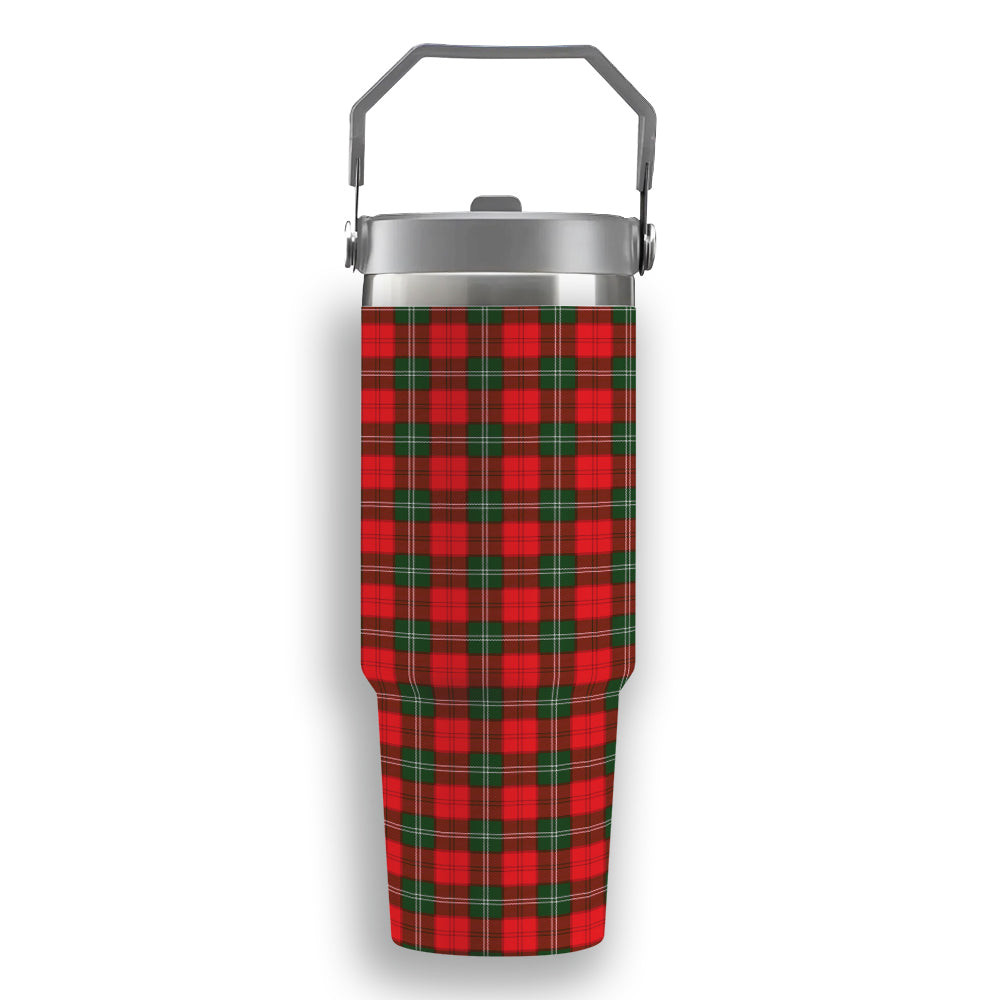 ScotsTee Shop Scottish Gartshore Tartan Flip Straw Tumbler 20oz 30oz