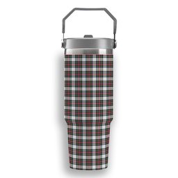 ScotsTee Shop Scottish Dennistoun Tartan Flip Straw Tumbler 20oz 30oz