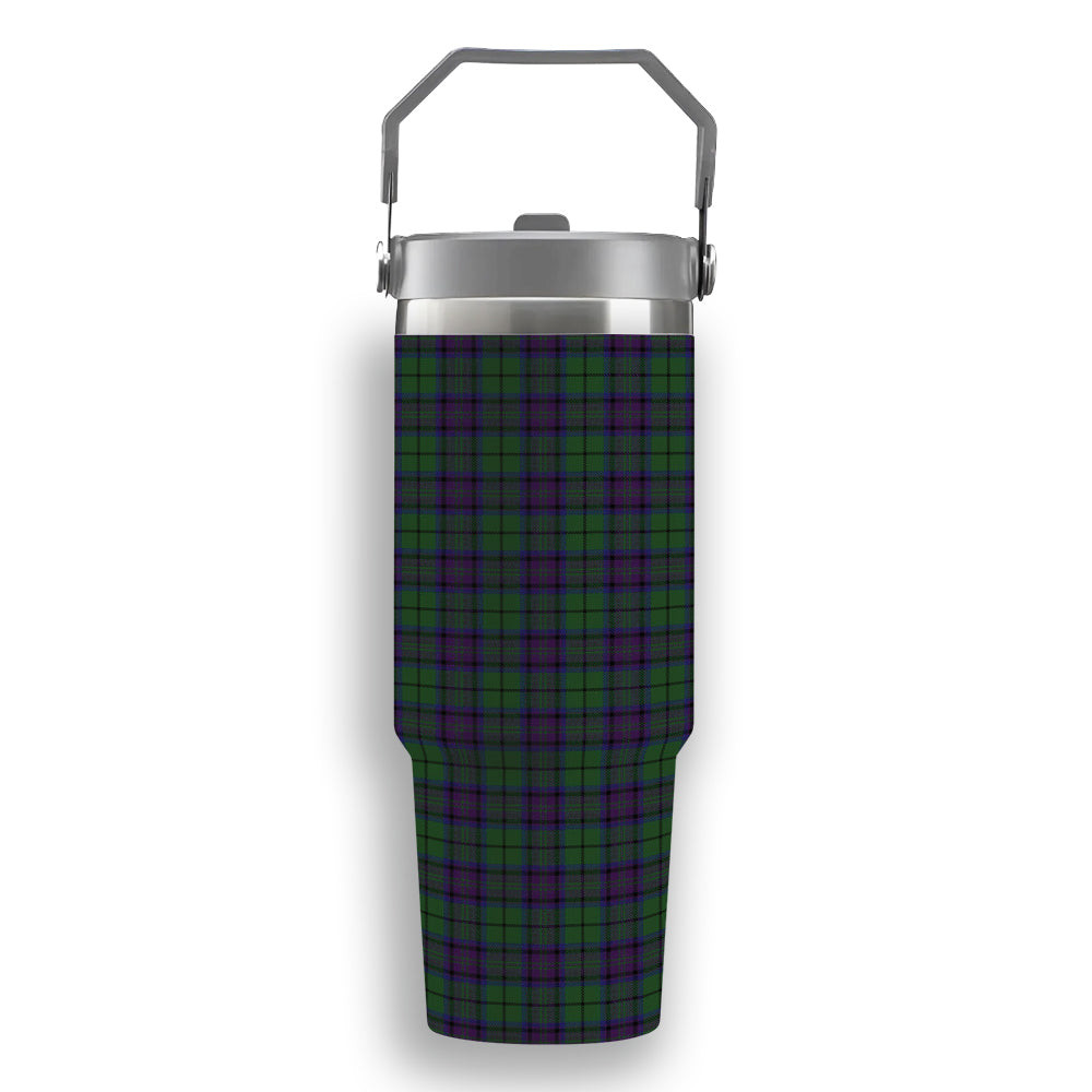 ScotsTee Shop Scottish Gary or Garry Tartan Flip Straw Tumbler 20oz 30oz