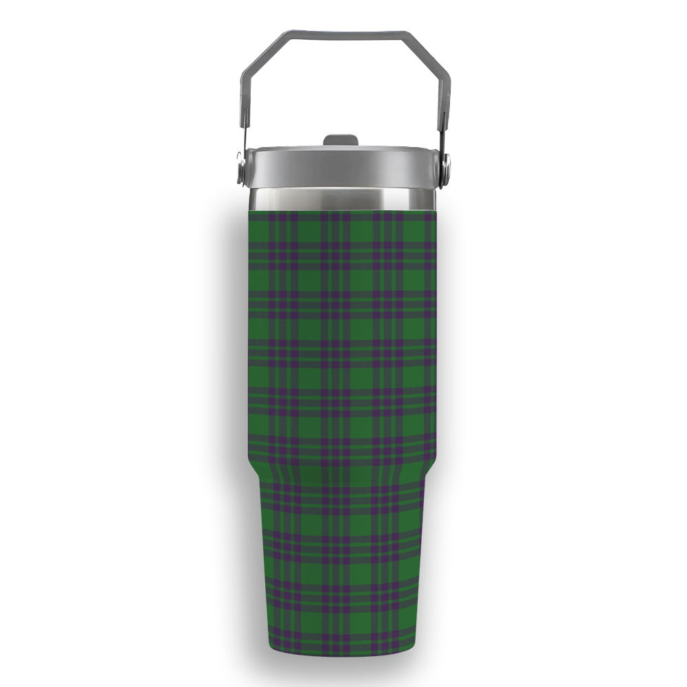ScotsTee Shop Scottish Elphinstone Ancient Tartan Flip Straw Tumbler 20oz 30oz