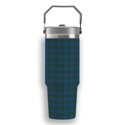 ScotsTee Shop Scottish Donegal County Tartan Flip Straw Tumbler 20oz 30oz