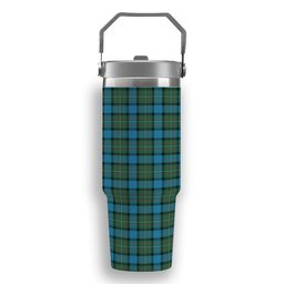 ScotsTee Shop Scottish Fergusson Ancient #2 Tartan Flip Straw Tumbler 20oz 30oz