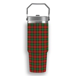 ScotsTee Shop Scottish Stewart of Atholl Ancient Tartan Flip Straw Tumbler 20oz 30oz