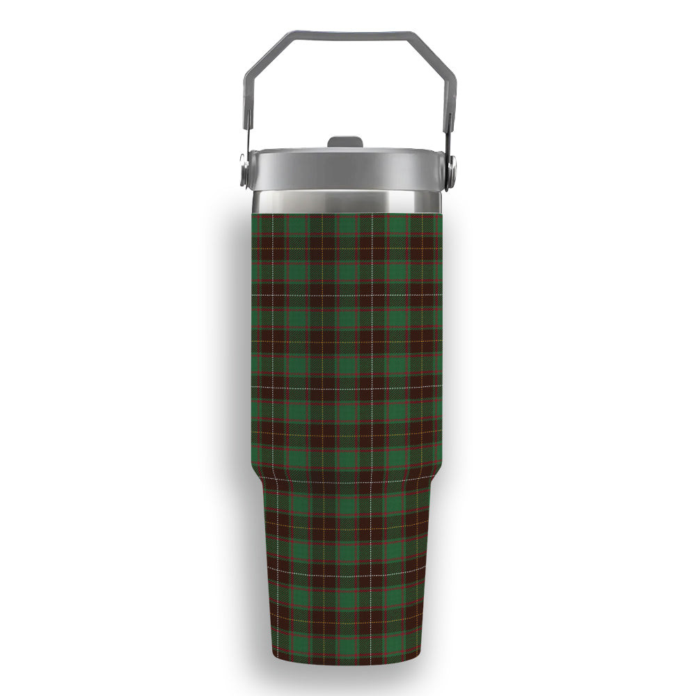 ScotsTee Shop Scottish MacFie Hunting Modern Tartan Flip Straw Tumbler 20oz 30oz