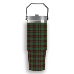 ScotsTee Shop Scottish MacFie Hunting Modern Tartan Flip Straw Tumbler 20oz 30oz