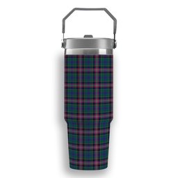 ScotsTee Shop Scottish Pitcairn Hunting Modern Tartan Flip Straw Tumbler 20oz 30oz