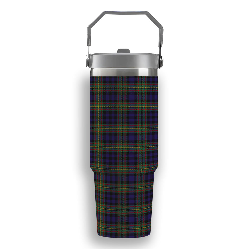 ScotsTee Shop Scottish McLellan Tartan Flip Straw Tumbler 20oz 30oz