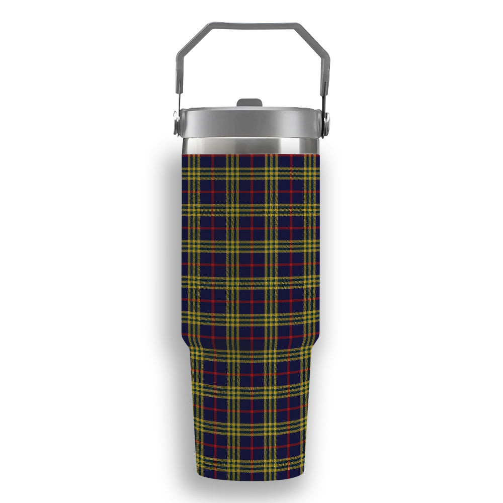 ScotsTee Shop Scottish Yen, Alexander Tartan Flip Straw Tumbler 20oz 30oz