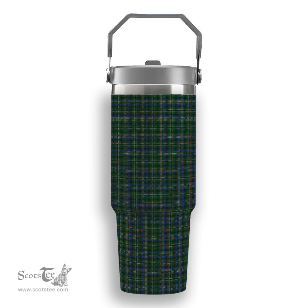 ScotsTee Shop Scottish Scott Hunting special Tartan Flip Straw Tumbler 20oz 30oz