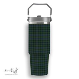 ScotsTee Shop Scottish Scott Hunting special Tartan Flip Straw Tumbler 20oz 30oz
