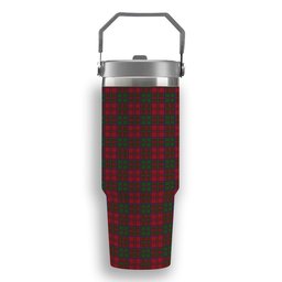 ScotsTee Shop Scottish MacKillop Tartan Flip Straw Tumbler 20oz 30oz