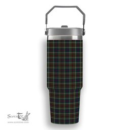 ScotsTee Shop Scottish Hislop Hunting 2 Tartan Flip Straw Tumbler 20oz 30oz