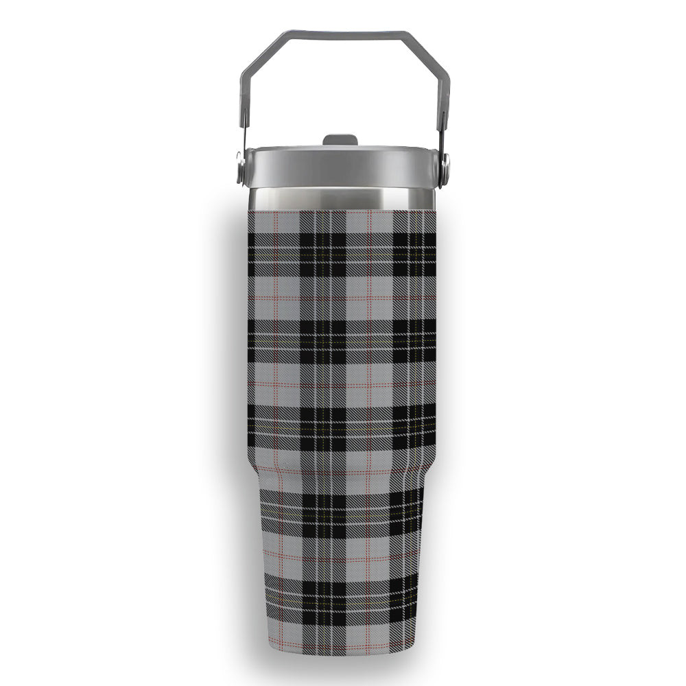 ScotsTee Shop Scottish MacPherson Dress Tartan Flip Straw Tumbler 20oz 30oz