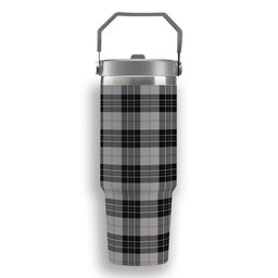 ScotsTee Shop Scottish MacPherson Dress Tartan Flip Straw Tumbler 20oz 30oz