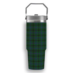 ScotsTee Shop Scottish Henderson MacKendrick Tartan Flip Straw Tumbler 20oz 30oz