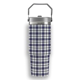 ScotsTee Shop Scottish Hannay Modern Tartan Flip Straw Tumbler 20oz 30oz