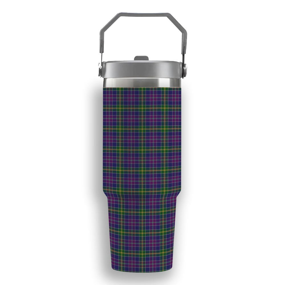 ScotsTee Shop Scottish Yule Tartan Flip Straw Tumbler 20oz 30oz