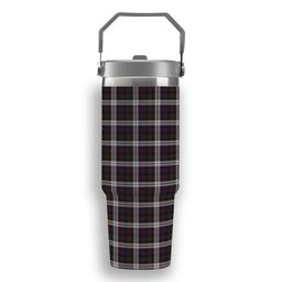 ScotsTee Shop Scottish MacDonald Dress Tartan Flip Straw Tumbler 20oz 30oz