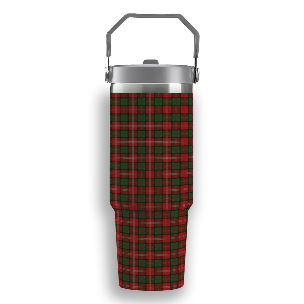 ScotsTee Shop Scottish Nesbitt Tartan Flip Straw Tumbler 20oz 30oz