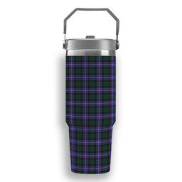 ScotsTee Shop Scottish Hunter Modern Tartan Flip Straw Tumbler 20oz 30oz