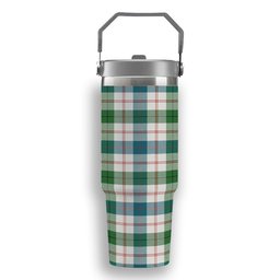 ScotsTee Shop Scottish Guthrie Dress Ancient Tartan Flip Straw Tumbler 20oz 30oz