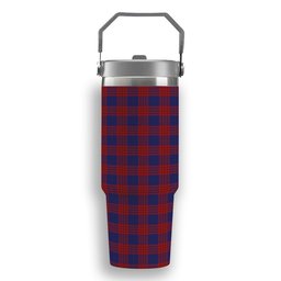 ScotsTee Shop Scottish Robinson Dress Pendleton  1 Tartan Flip Straw Tumbler 20oz 30oz