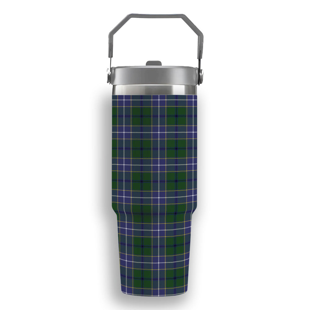 ScotsTee Shop Scottish Wishart Hunting Modern Tartan Flip Straw Tumbler 20oz 30oz