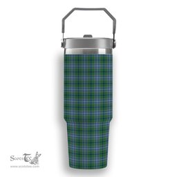 ScotsTee Shop Scottish Wishart Hunting Ancient Tartan Flip Straw Tumbler 20oz 30oz