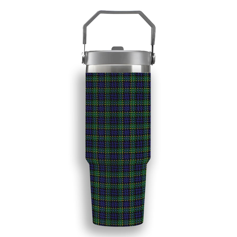 ScotsTee Shop Scottish Hogarth of Firhill Tartan Flip Straw Tumbler 20oz 30oz