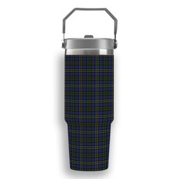 ScotsTee Shop Scottish MacRae Hunting 4 Tartan Flip Straw Tumbler 20oz 30oz