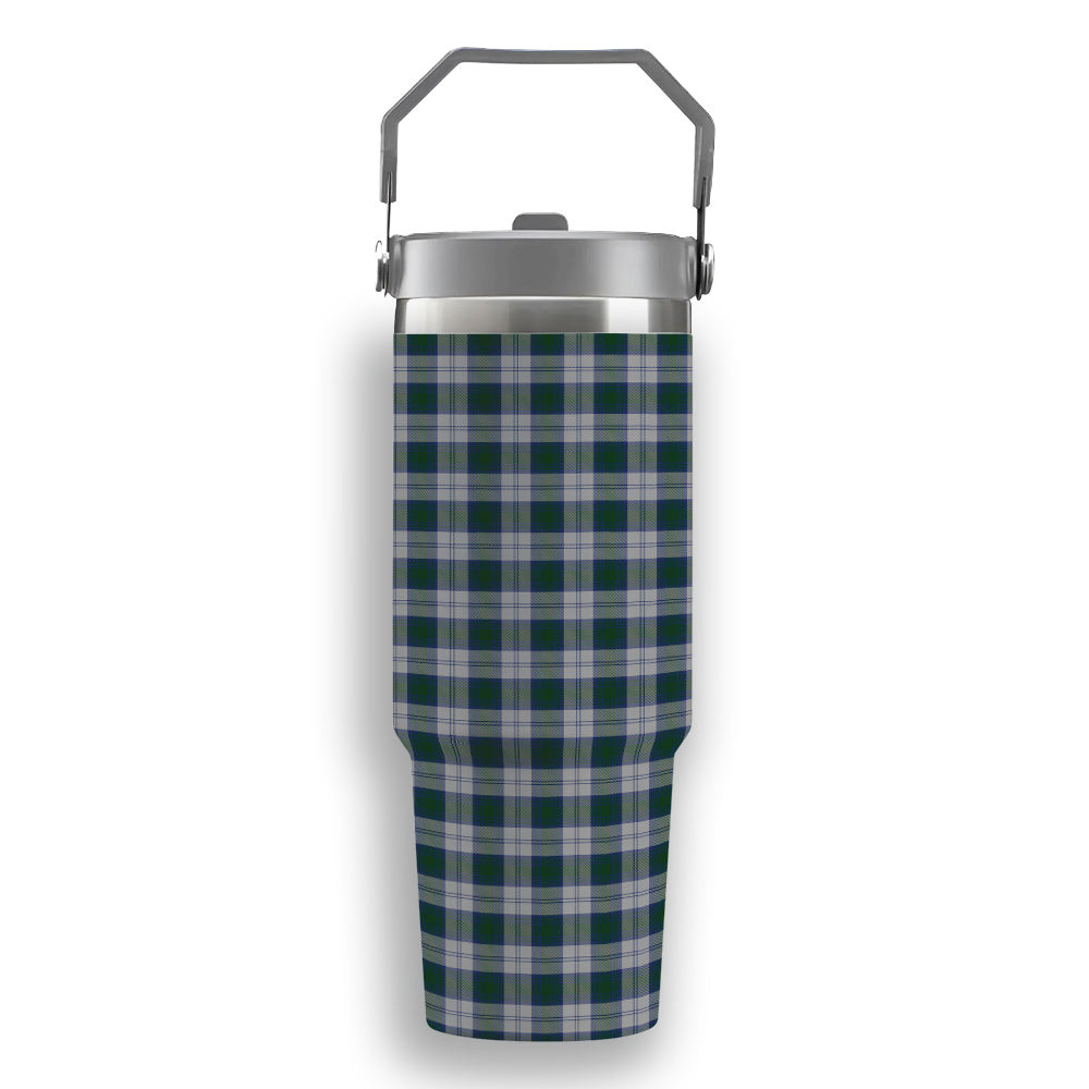 ScotsTee Shop Scottish Lindsay Dress Tartan Flip Straw Tumbler 20oz 30oz