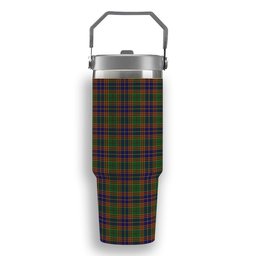 ScotsTee Shop Scottish Stevenson Old Tartan Flip Straw Tumbler 20oz 30oz