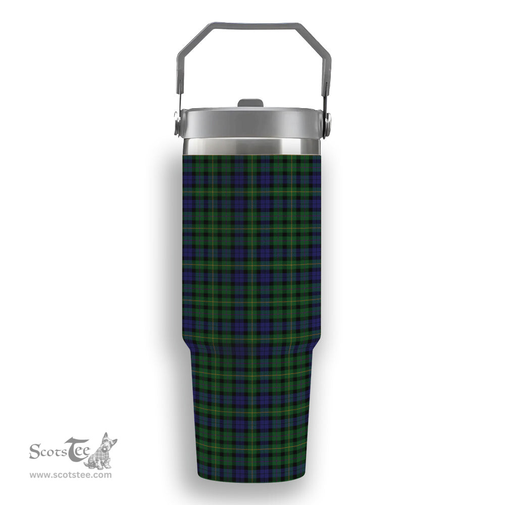 ScotsTee Shop Scottish MacBride Tartan Flip Straw Tumbler 20oz 30oz