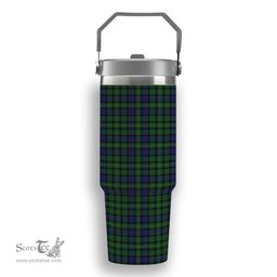ScotsTee Shop Scottish MacBride Tartan Flip Straw Tumbler 20oz 30oz