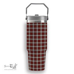 ScotsTee Shop Scottish McPhee Dress Tartan Flip Straw Tumbler 20oz 30oz