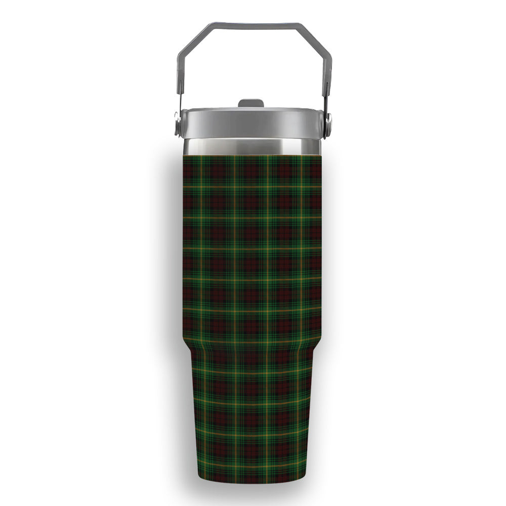 ScotsTee Shop Scottish Martin Tartan Flip Straw Tumbler 20oz 30oz