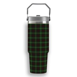 ScotsTee Shop Scottish Martin Tartan Flip Straw Tumbler 20oz 30oz
