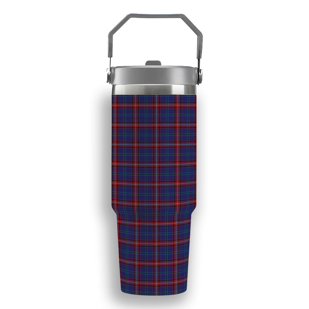 ScotsTee Shop Scottish Glenn Tartan Flip Straw Tumbler 20oz 30oz