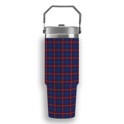 ScotsTee Shop Scottish Glenn Tartan Flip Straw Tumbler 20oz 30oz