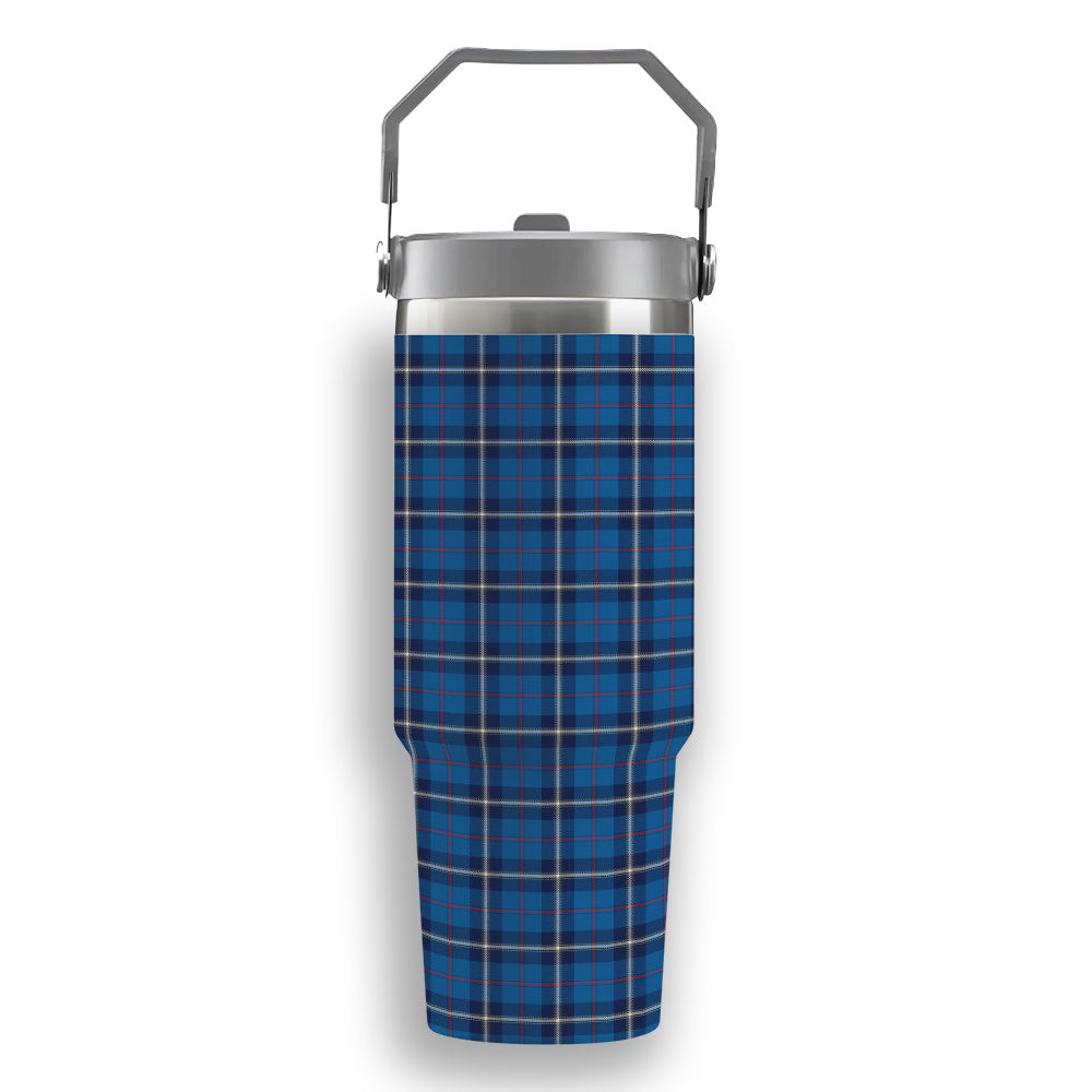 ScotsTee Shop Scottish MacRae of America Modern Tartan Flip Straw Tumbler 20oz 30oz