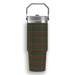 ScotsTee Shop Scottish Hunter Wilsons Tartan Flip Straw Tumbler 20oz 30oz