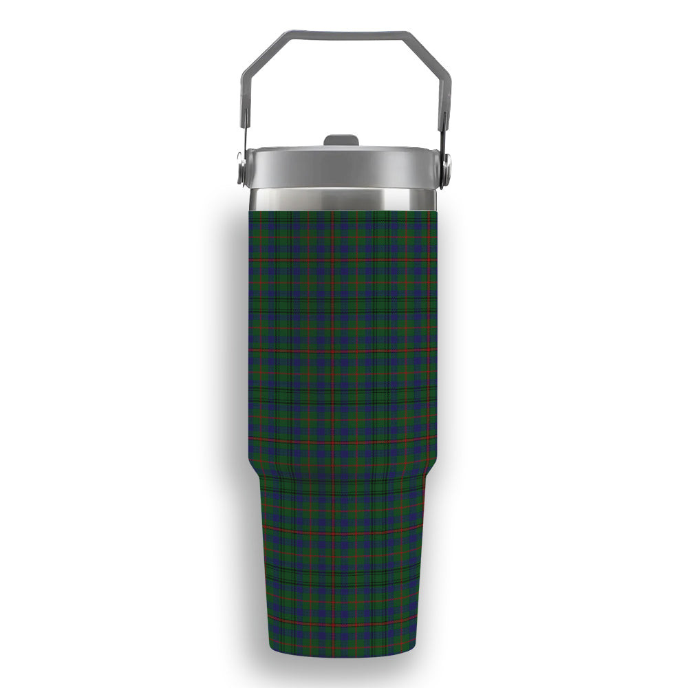 ScotsTee Shop Scottish Moncreiffe of Atholl Tartan Flip Straw Tumbler 20oz 30oz