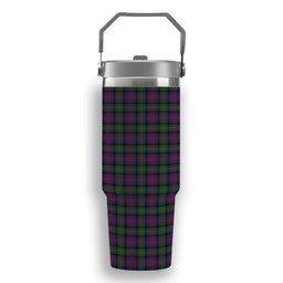 ScotsTee Shop Scottish Logan 1831 Tartan Flip Straw Tumbler 20oz 30oz