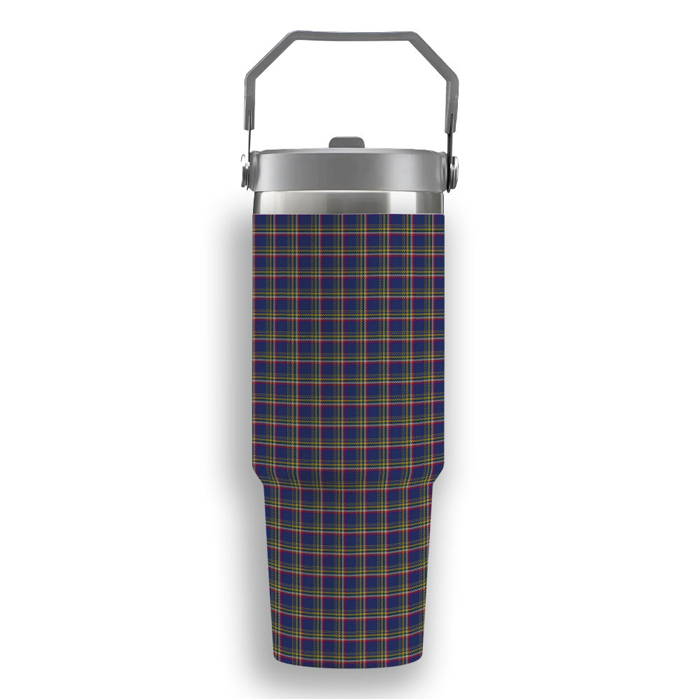 ScotsTee Shop Scottish Yukon (asymmetric) Tartan Flip Straw Tumbler 20oz 30oz