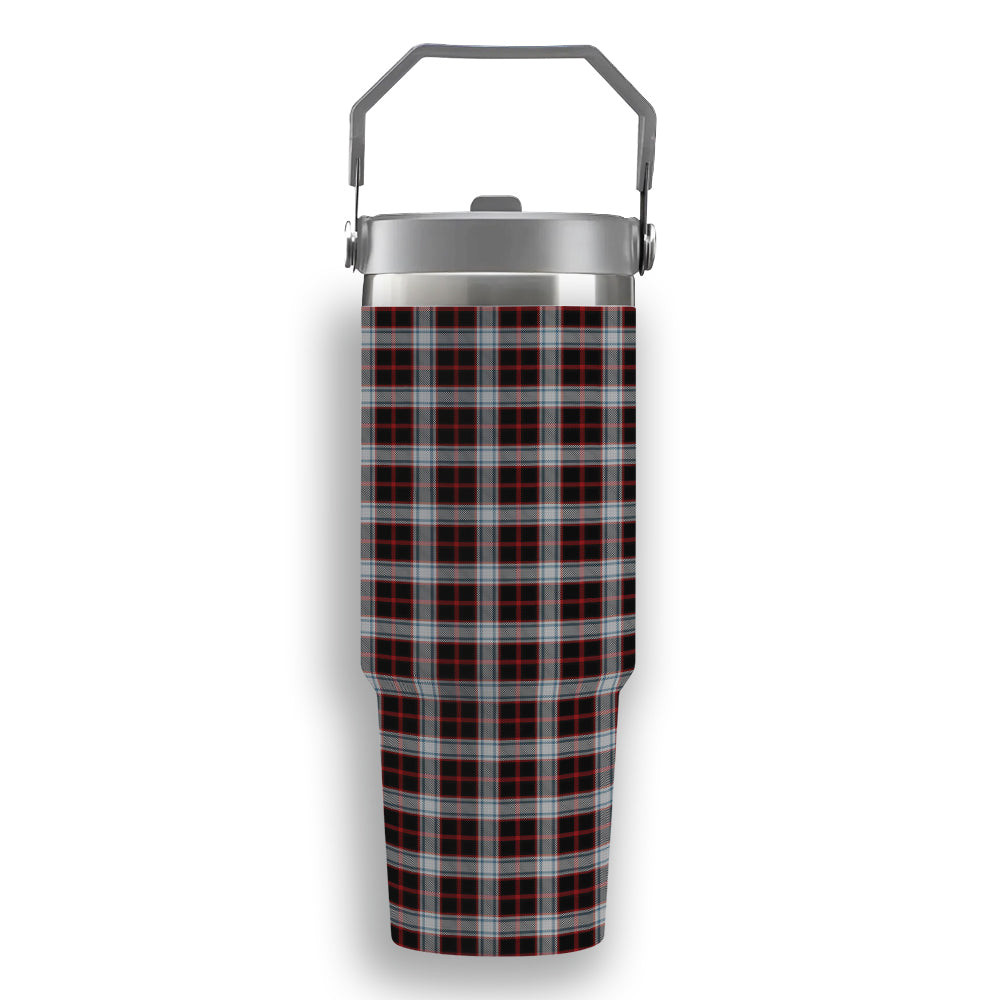 ScotsTee Shop Scottish Merrilees Tartan Flip Straw Tumbler 20oz 30oz