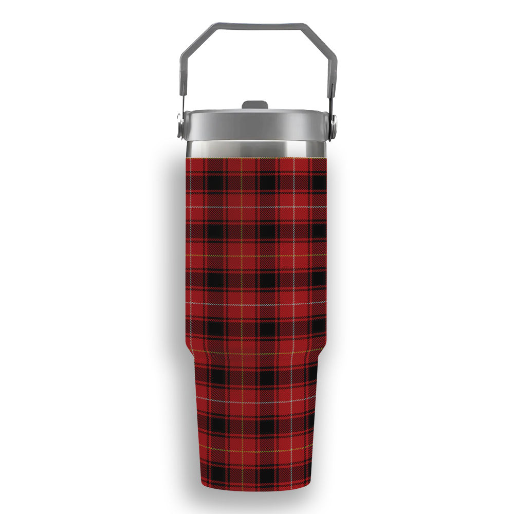 ScotsTee Shop Scottish McIver Modern Tartan Flip Straw Tumbler 20oz 30oz