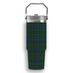 ScotsTee Shop Scottish Moncrieff of Atholl Tartan Flip Straw Tumbler 20oz 30oz