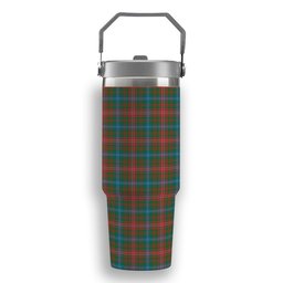 ScotsTee Shop Scottish Wilson Janet Ancient Clan Tartan Flip Straw Tumbler 20oz 30oz
