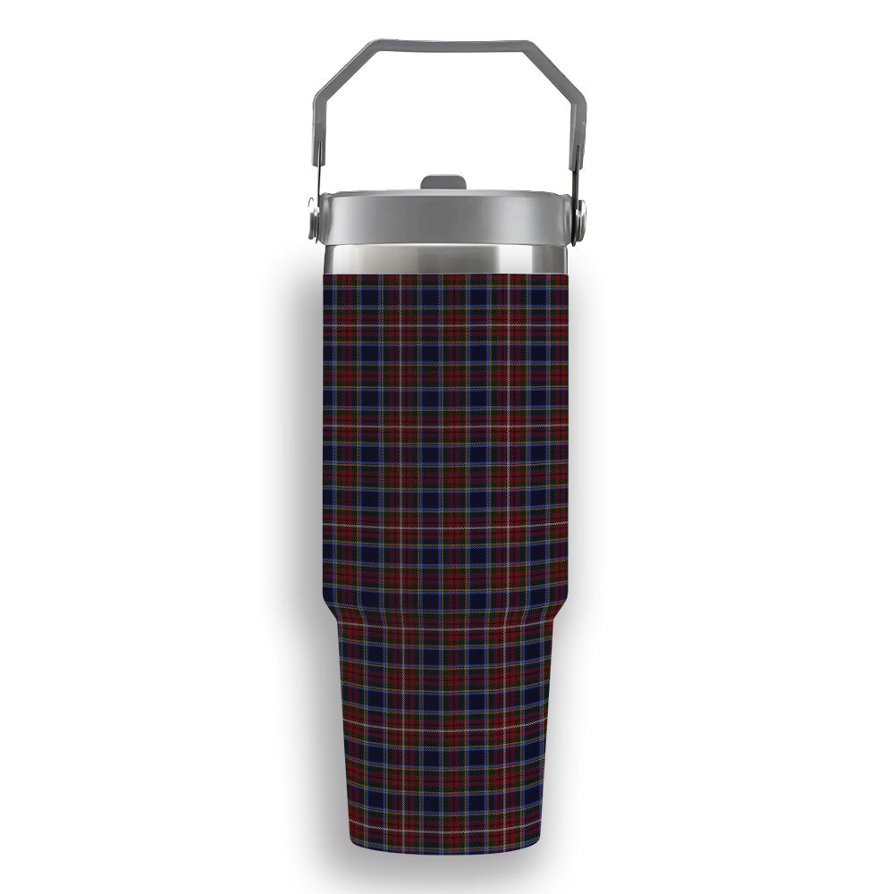 ScotsTee Shop Scottish Moon Georgia USA Tartan Flip Straw Tumbler 20oz 30oz