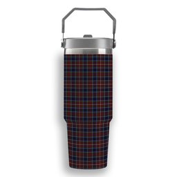 ScotsTee Shop Scottish Moon Georgia USA Tartan Flip Straw Tumbler 20oz 30oz